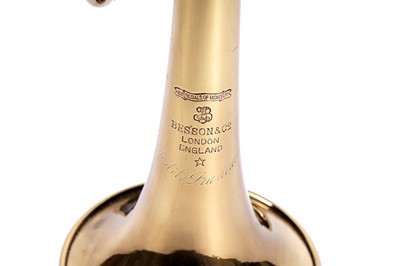 Lot 16 - A Besson model Francais trumpet