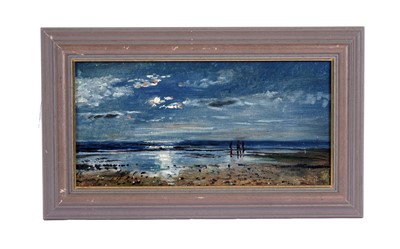 Lot 34 - George Sherwood Hunter - Don Mouth - beach scene | oil