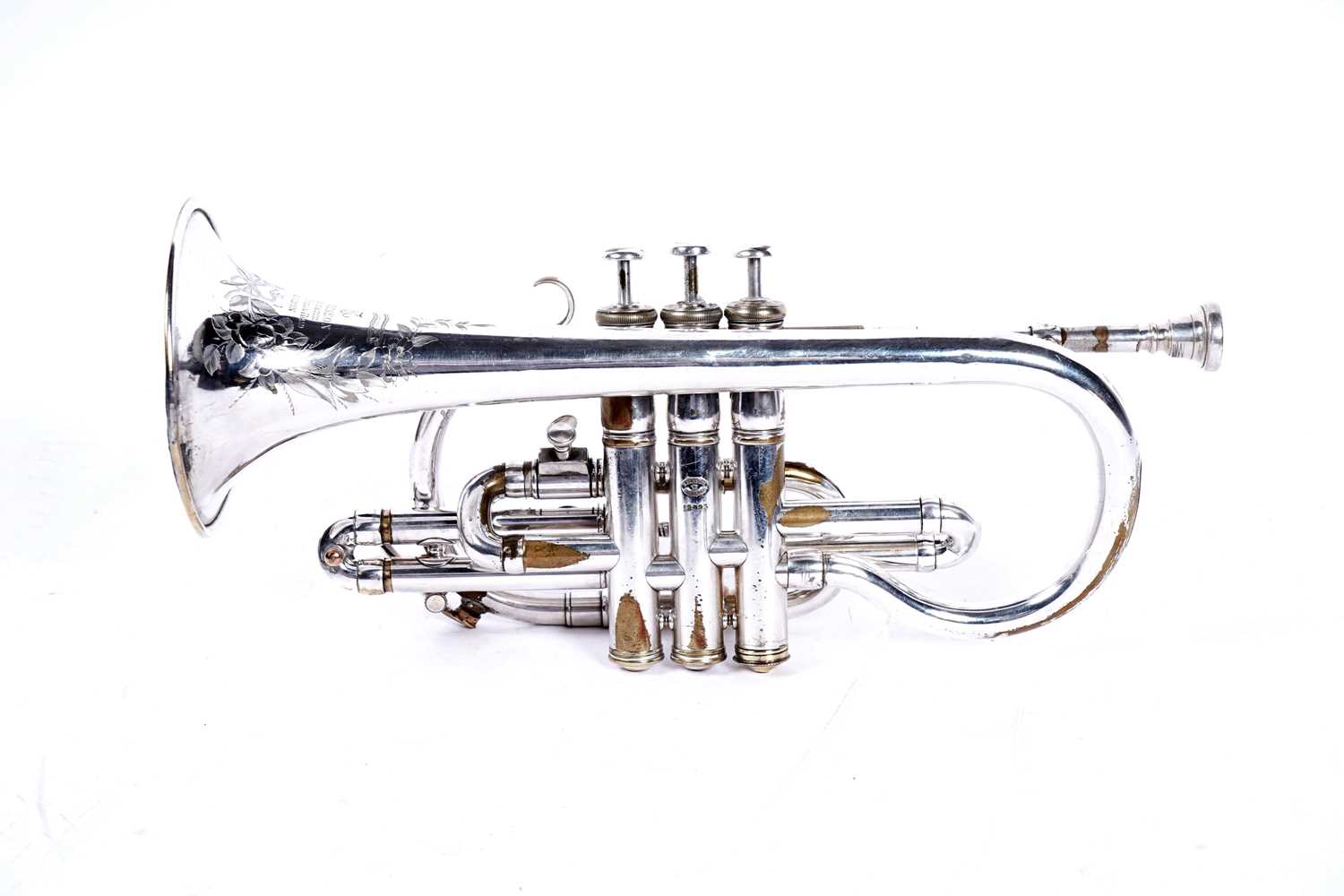 Lot 20 - A Besson high/low pitch cornet