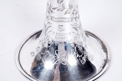 Lot 20 - A Besson high/low pitch cornet