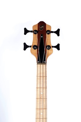 Lot 77 - A custom made LH bass guitar