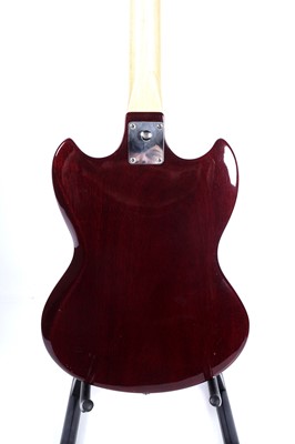 Lot 71 - A left-handed Custom-made SG style guitar