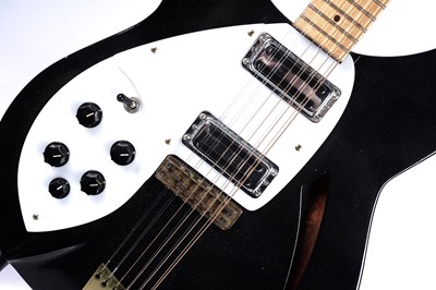 Lot 72 - A twelve-string LH Rickenbacker style guitar