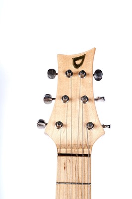 Lot 73 - A custom made LH S type guitar