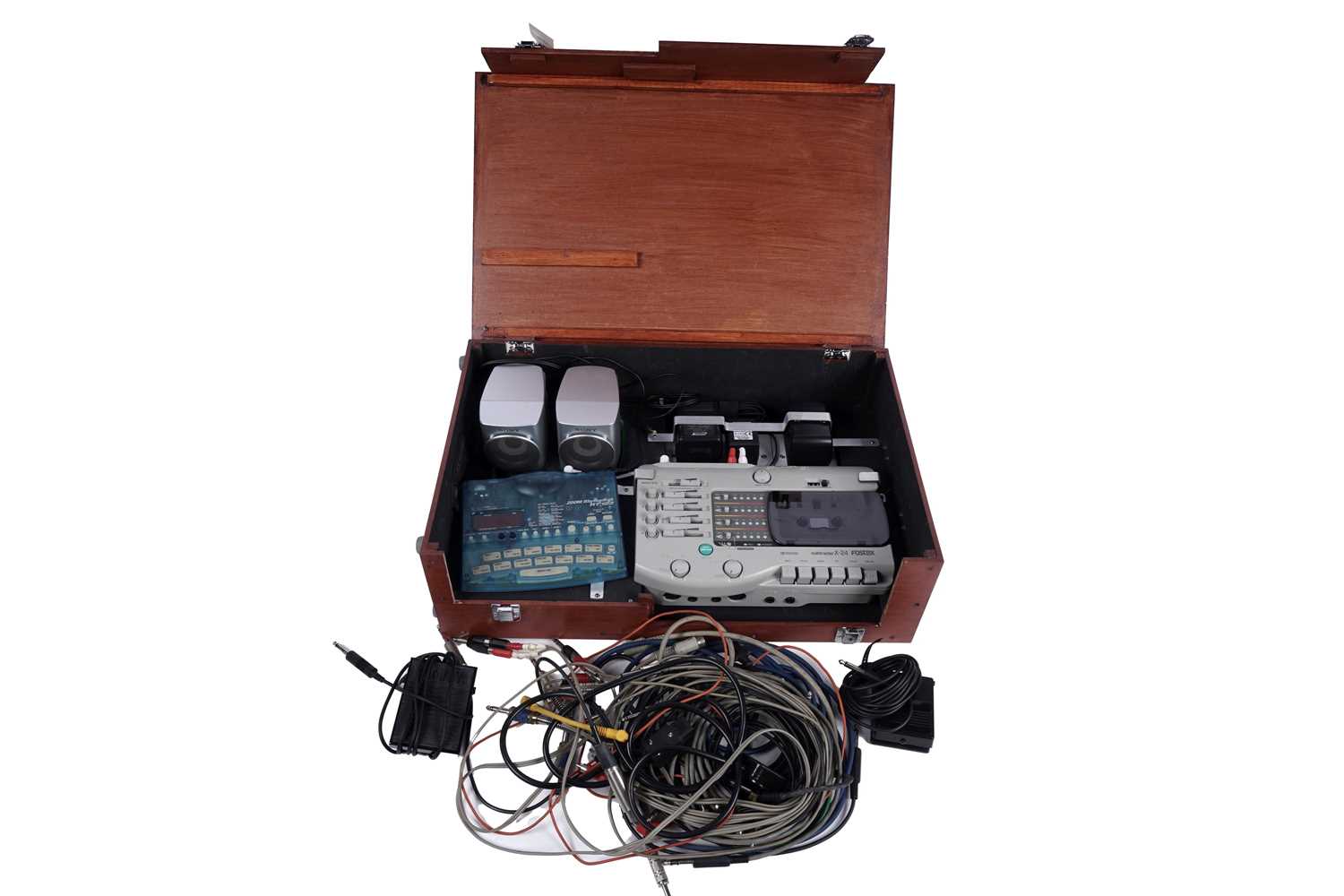 Lot 83 - A Fostex X-24 Multitracker; and a Zoom RythmTrak