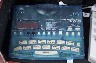Lot 83 - A Fostex X-24 Multitracker; and a Zoom RythmTrak