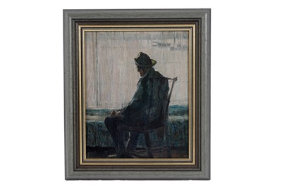 Lot 77 - George Sherwood Hunter - Portrait of a shrimper | oil