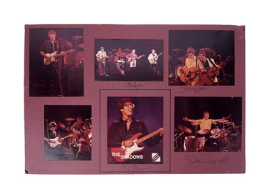 Lot 92 - Shadows signed posters and other Hank Marvin ephemera