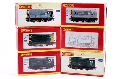 Lot 232 - Six boxed Hornby 00-gauge locomotives