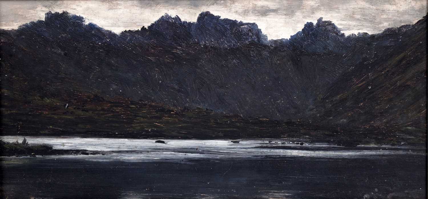 Lot 19 - George Sherwood Hunter- Glen Sligachan, Skye | oil