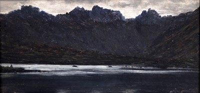 Lot 19 - George Sherwood Hunter- Glen Sligachan, Skye | oil