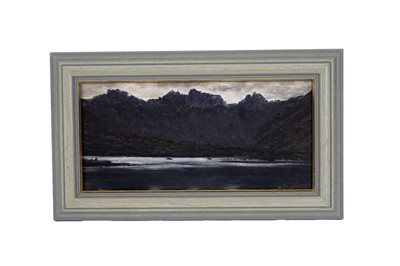 Lot 19 - George Sherwood Hunter- Glen Sligachan, Skye | oil