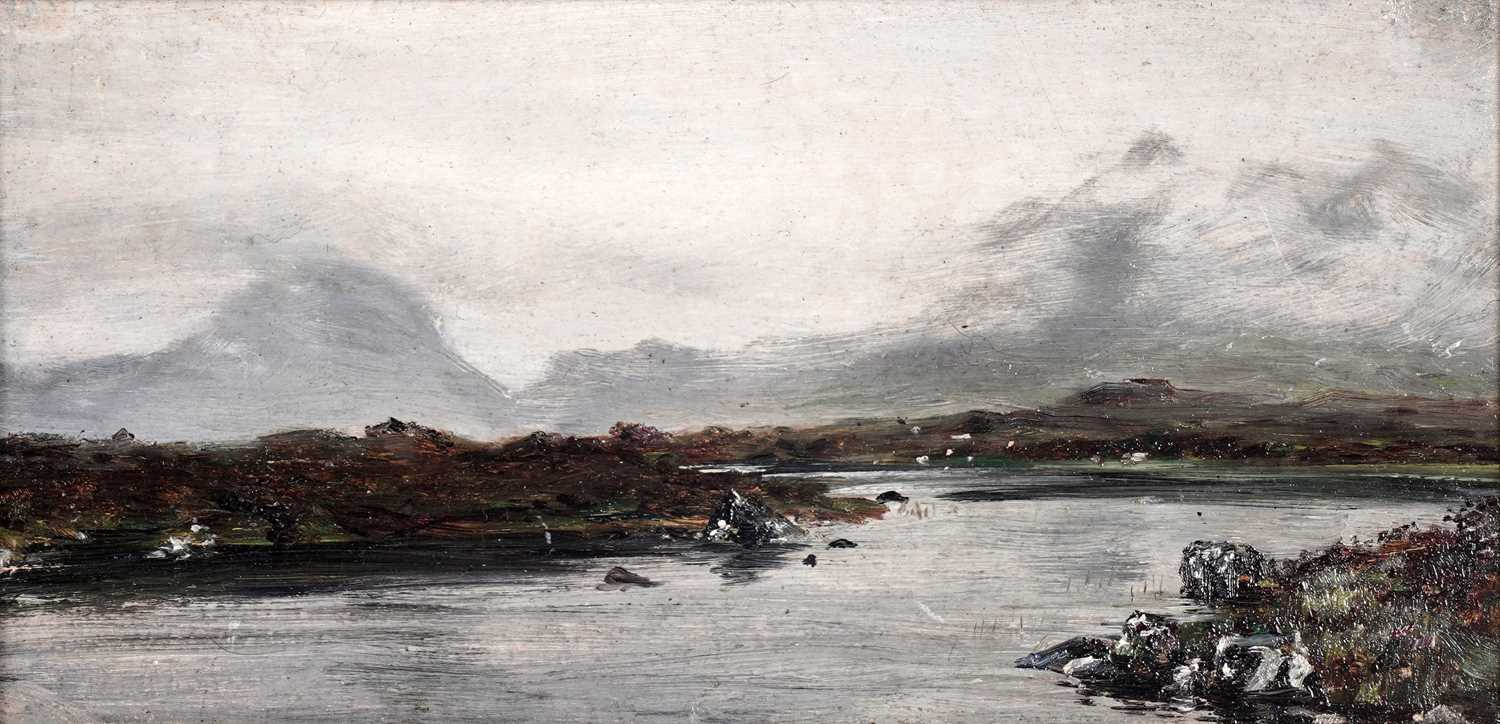 Lot 81 - George Sherwood Hunter - Glen Sligachan, Skye | oil