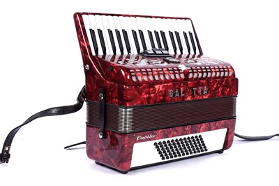 Lot 1 - A Gallota 72 bass accordion
