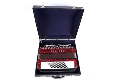 Lot 1 - A Gallota 72 bass accordion