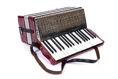 Lot 2 - A Hohner Carmen II piano accordion