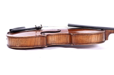 Lot 38 - A JTL Mirecourt violin