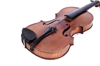 Lot 38 - A JTL Mirecourt violin