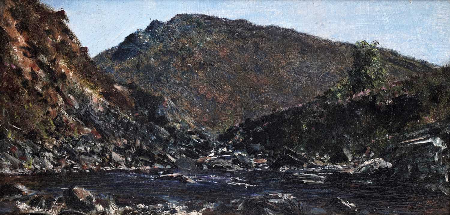 Lot 47 - George Sherwood Hunter - A Highland Glen | oil