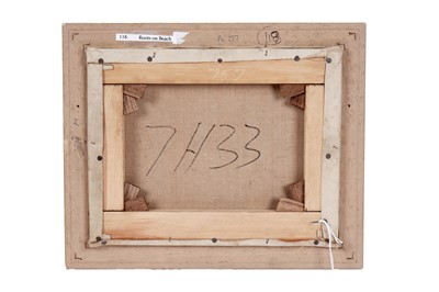 Lot 13 - George Sherwood Hunter - Roots on a beach | oil