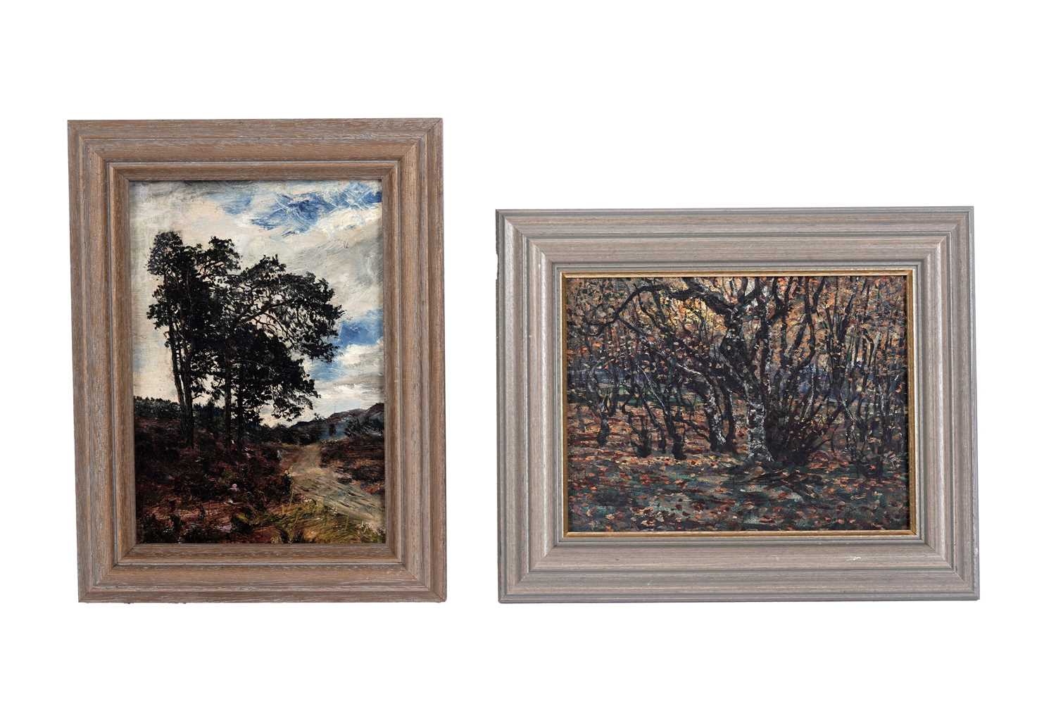 Lot 20 - George Sherwood Hunter - Two landscapes | oil