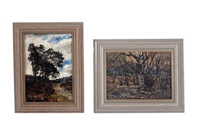 Lot 20 - George Sherwood Hunter - Two landscapes | oil