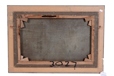 Lot 83 - George Sherwood Hunter - Man at a loom, Nyon | oil