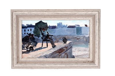 Lot 68 - George Sherwood Hunter - Part Sketch of Barber of Seville | oil