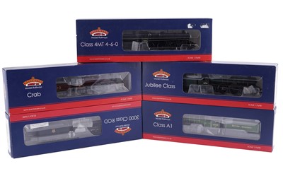 Lot 234 - Five boxed Bachmann 00-gauge locomotives