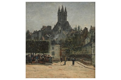 Lot 54 - George Sherwood Hunter - Quimplerle 1874 | oil