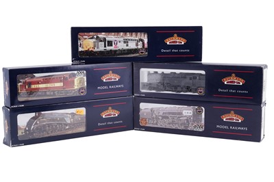 Lot 259 - Five boxed Bachmann 00-gauge locomotives