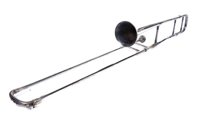 Lot 32 - A tenor Sackbut conversion; and a Besson trombone