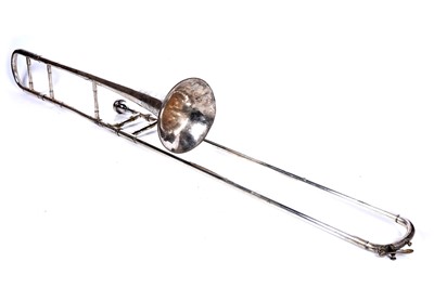 Lot 32 - A tenor Sackbut conversion; and a Besson trombone