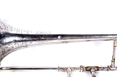 Lot 32 - A tenor Sackbut conversion; and a Besson trombone
