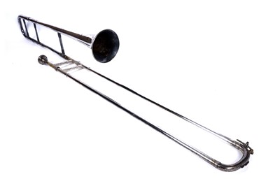 Lot 32 - A tenor Sackbut conversion; and a Besson trombone