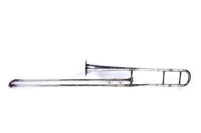 Lot 32 - A tenor Sackbut conversion; and a Besson trombone