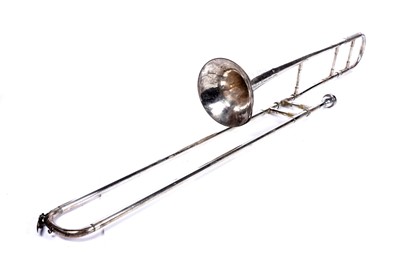 Lot 32 - A tenor Sackbut conversion; and a Besson trombone