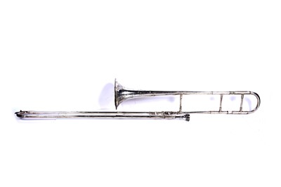 Lot 32 - A tenor Sackbut conversion; and a Besson trombone