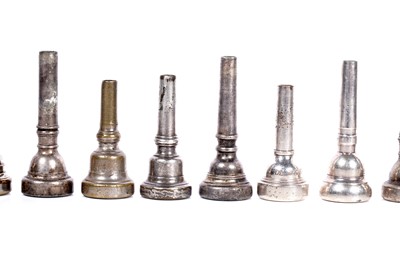 Lot 26 - Twenty various cornet mouthpieces