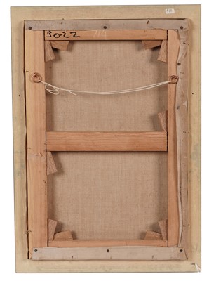 Lot 8 - George Sherwood Hunter - A windmill across a street | oil