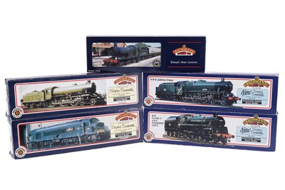 Lot 237 - Five boxed Bachmann 00-gauge locomotives