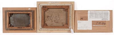 Lot 69 - George Sherwood Hunter - A collection of three pictures | oil