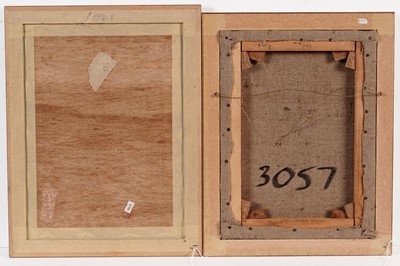 Lot 58 - George Sherwood Hunter - Two church interiors | oil