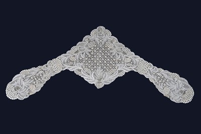 Lot 488 - An 18th Century Alençon 'lace head' cap with lappets | Lady Grey