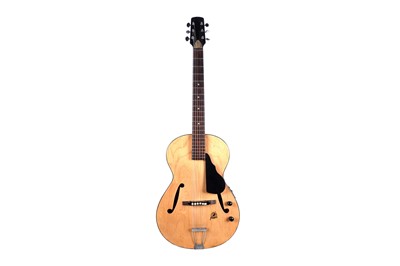 Lot 58 - A Framus electro-acoustic archtop guitar