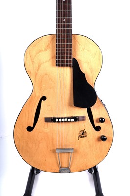 Lot 58 - A Framus electro-acoustic archtop guitar