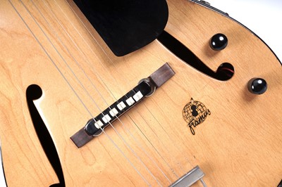 Lot 58 - A Framus electro-acoustic archtop guitar