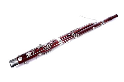Lot 14 - A B&H Bassoon, cased