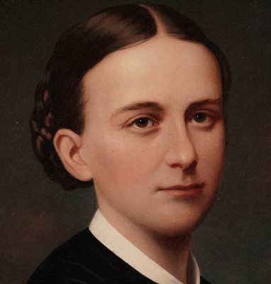 Lot 26 - British 19th Century school - Portrait of a lady | oil