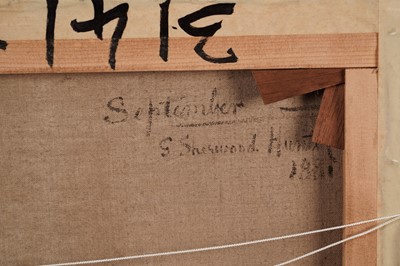 Lot 67 - George Sherwood Hunter- Silver birch wood | oil